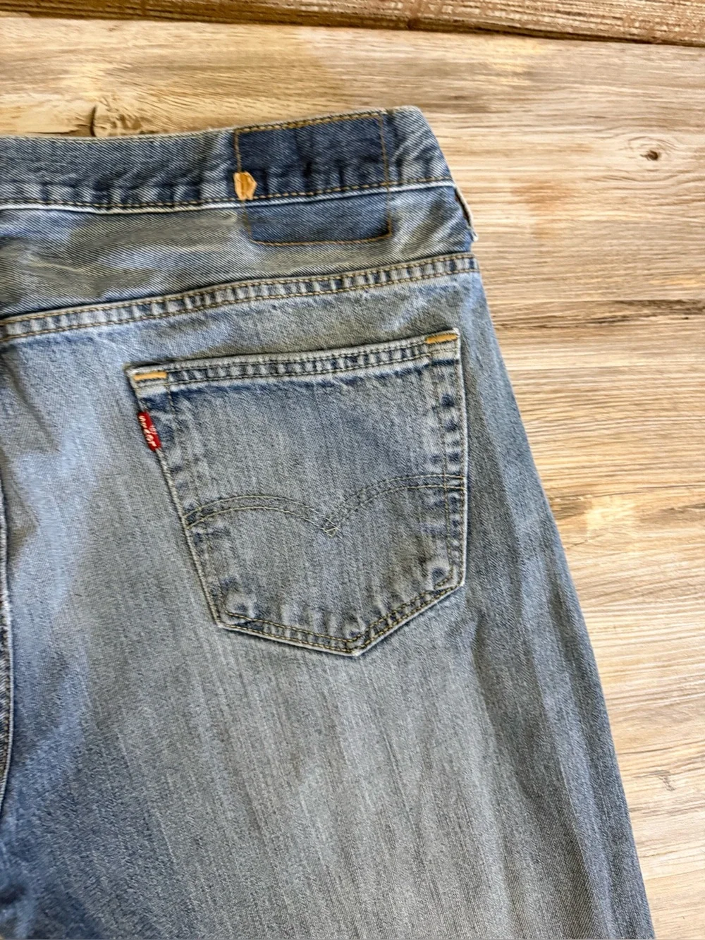 Levi’s 569 Jeans Men’s 36x30 Loose Straight Fit Blue Fair 100% Cotton Mexico